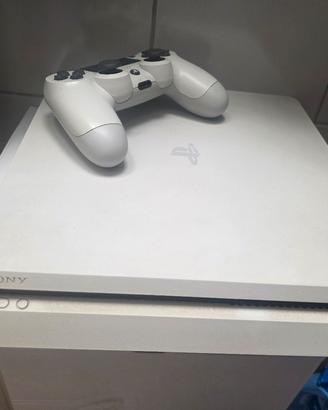 PS4 Slim 500 gb Glacier White + 2 controller 