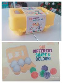 gioco incastri uova nuovo