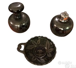 Set da toilette vetro di Murano souvenir Venezia