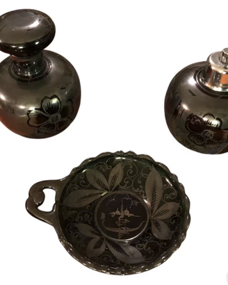 Set da toilette vetro di Murano souvenir Venezia