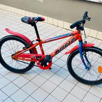 Bicicletta bimbo tecnobike 20" arancione