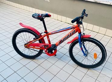 Bicicletta bimbo tecnobike 20" arancione