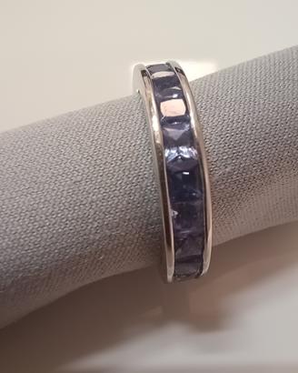 Anello oro 9k con tanzanite sconto 50%