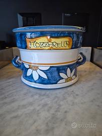 Scola mozzarella in ceramica di Vietri