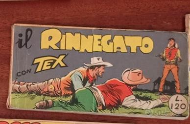 Tex striscia serie rossa 38 - il rinnegato - audac