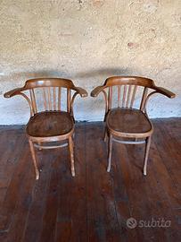 2 sedie stile Thonet