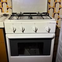 Fornello cucina 3 fuochi metano o gpl