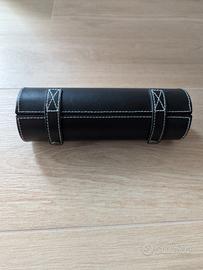 Porta pennelli da trucco rigido a tubo – Ecopelle 