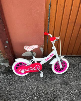 Bici da bimba con rotelline