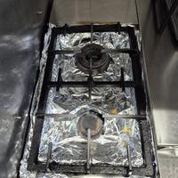 Fornello a gas per cucina professionale