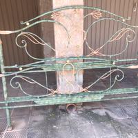 Letto in ferro battuto