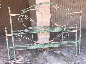 Letto in ferro battuto