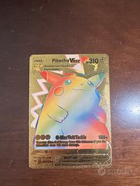 carta pokemon pikachu Vmax