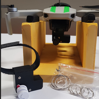 Sistema di sgancio meccanico per drone (da pesca)