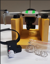 Sistema di sgancio meccanico per drone (da pesca)