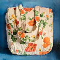 Borsa Di Stoffa A Fiori
