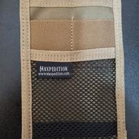maxpedition hook&loop mini organizer khaki
