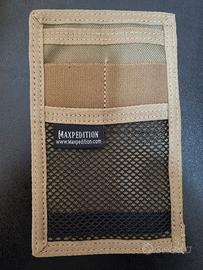 maxpedition hook&loop mini organizer khaki