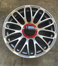 KIT 4 CERCHI IN LEGA DA 16 PER FIAT 500 16" 6,5 4