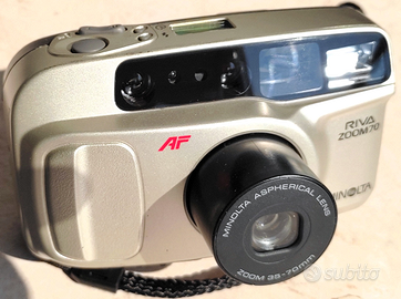 FOTOCAMERA MINOLTA RIVA ZOOM 70 VINTAGE