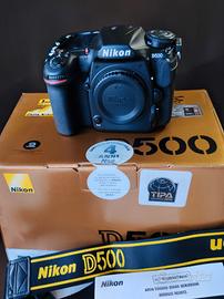 NIKON D500 con 3.535 scatti veri (dimostrabile) 