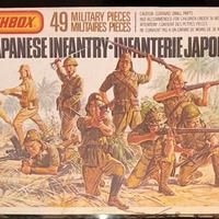 SOLDATINI MATCHBOX WW II° "JAPANESE INFANTRY"