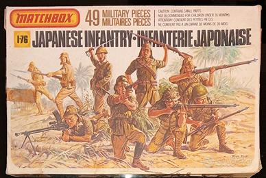 SOLDATINI MATCHBOX WW II° "JAPANESE INFANTRY"