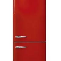 Frigorifero Smeg Rosso Grande combinato libero