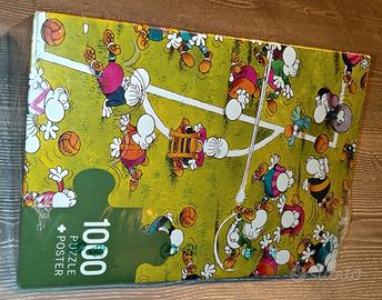Puzzle Mordillo Crazy Football 1000 pz HEYE Nuovo
