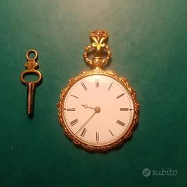 Orologio da tasca in oro 18 kt – J.F. Bautte & Cie