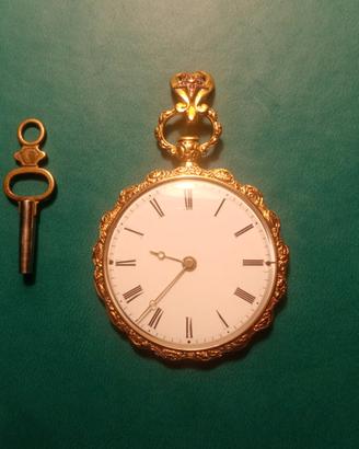 Orologio da tasca in oro 18 kt – J.F. Bautte & Cie