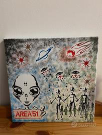 Quadro ufo pop art