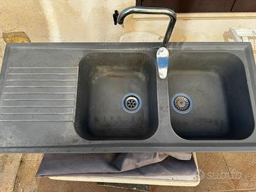 Lavello cucina Plados 2 vasche + gocciolatoio  -