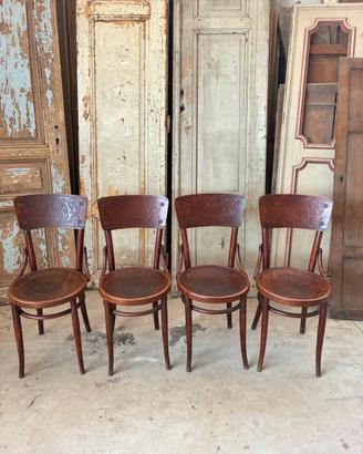 Set 4 sedie d’epoca € 180