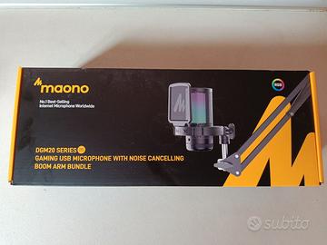 MAONO Microfono Gaming RGB