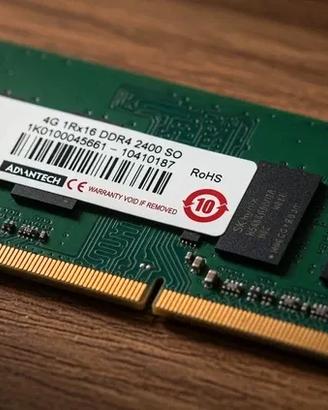 4GB DDR4 2400MHz So-Dimm RAM Portatile Notebook
