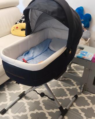 trio quad inglesina blu navy