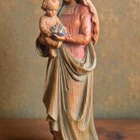 Antica Madonna in legno scolpito – Val Gardena