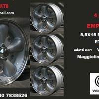 Cerchi EMPI 15 5x205 Vw kafer maggiolino BULLI t1