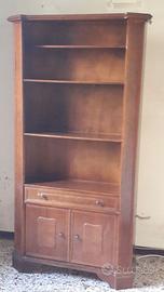 Vetrina- libreria in legno
