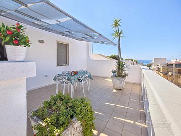 Attici 4posti 50m spiaggia lido conchiglie