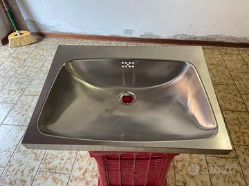Lavabo da parete FRANKE in acciaio inox