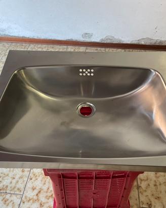 Lavabo da parete FRANKE in acciaio inox