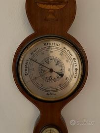 Stazione meteo legno e vetro