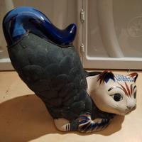 Gatto in ceramica modernariato