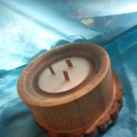 candele legno con cera di soia e profumate 