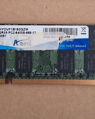 Adata Ram 2GB DDR2  SO-DIMM 