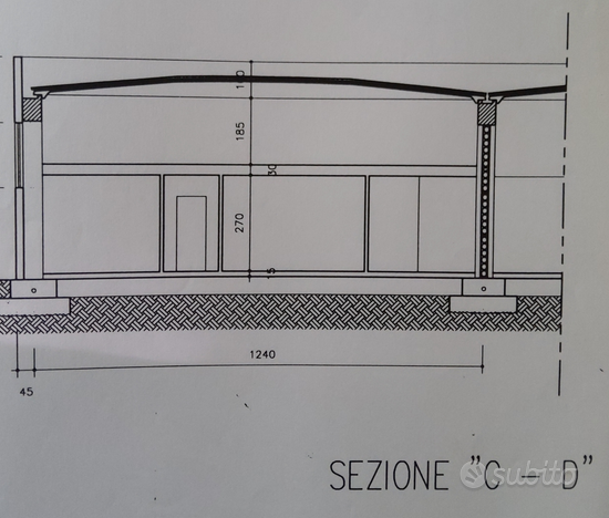 Capannone Artigianale Zona Ind. Mombaroccio