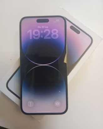 Iphone 14pro max 126gb batteria 100% mai cambiato