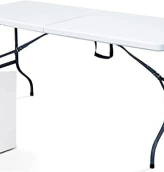 Tavolo Pieghevole Rettangolare richiudibile 180X75